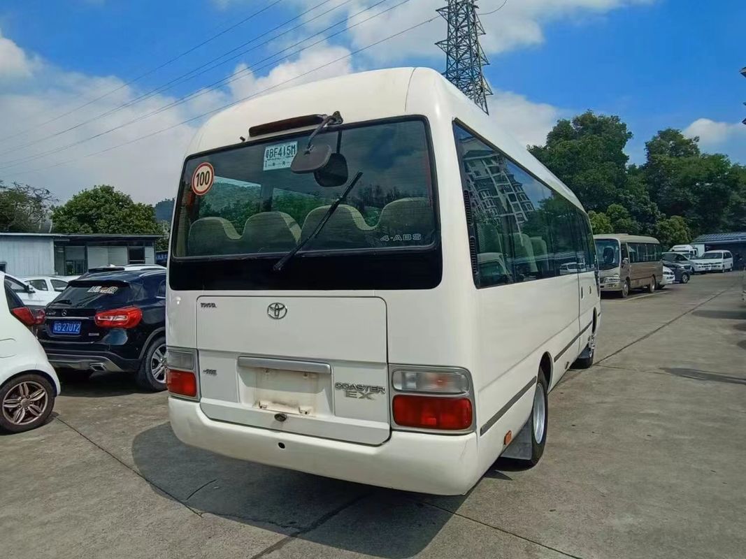 Autobus turistico di lusso Trasmissione manuale Tipo 29 posti 30 posti Autobus usato Toyota Coaster