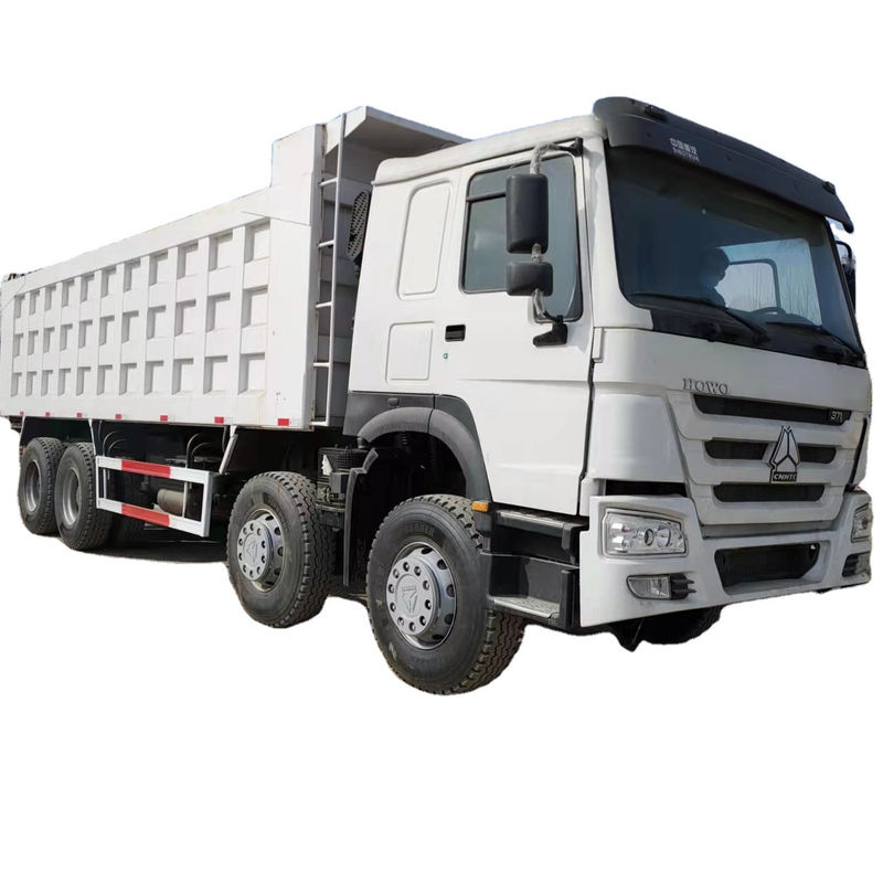 LHD SINO Used HOWO 8*4 Camione pesante con scarico di rifiuti