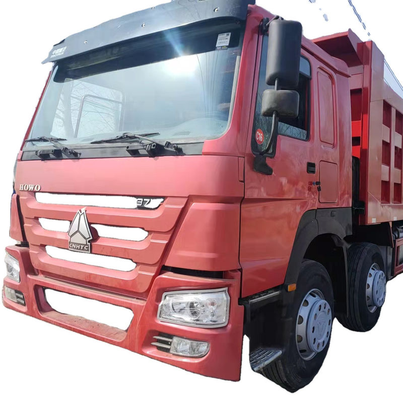SINO 8*4 Camion pesante di scarico di rifiuti Camion di ribaltamento LHD Capacità di carico 11 20T Capacità del motore 8L