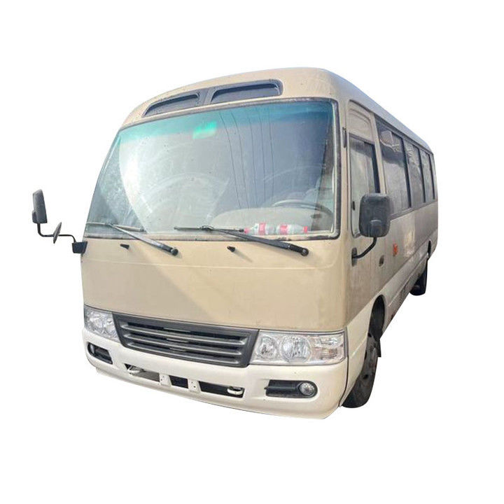 Euro 3 standard di emissioni usato Toyota Coaster Bus 30 posti a sedere con cilindrata del motore 4L