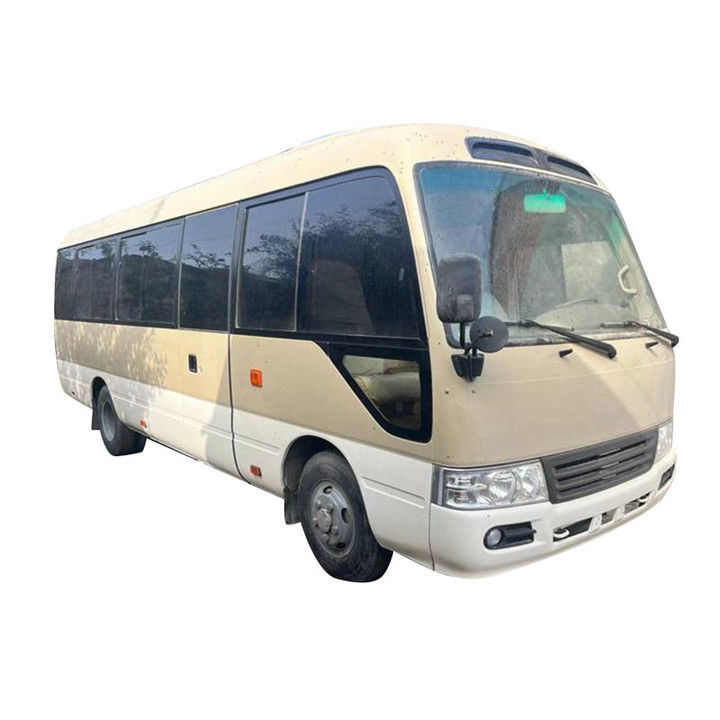 Capacità motore 4L Toyota Coaster 30 posti a mano sinistra LHD Autobus usati per turisti