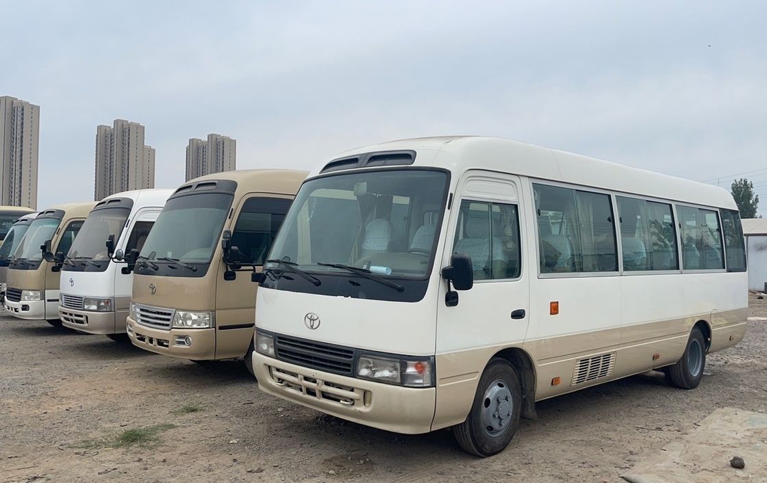 Autobus Toyota usato 30 posti Autobus passeggeri di seconda mano Autobus di seconda mano