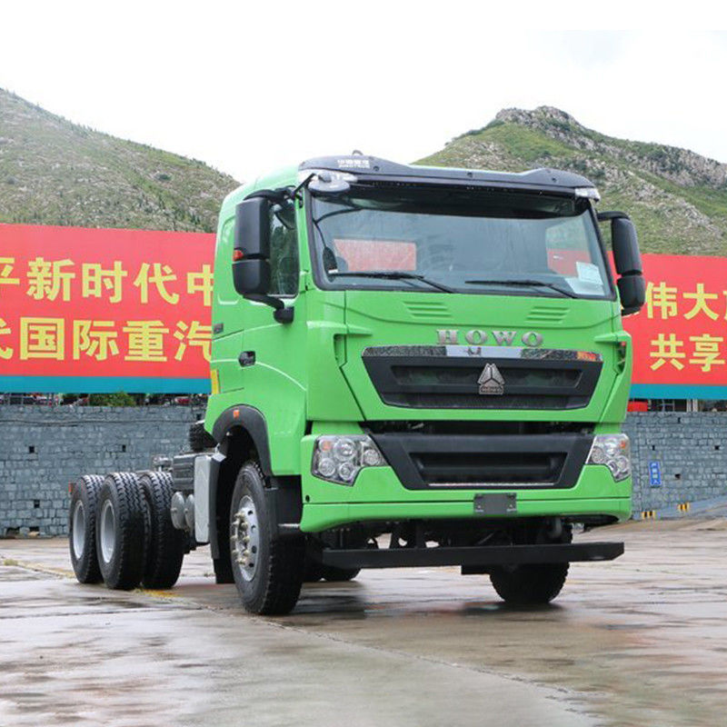 400 CV 6X4 5,8 m T7H HOWO Camionetto di scarico usato con dimensioni del serbatoio di carico di 5,8 * 2,35 * 1,5 m
