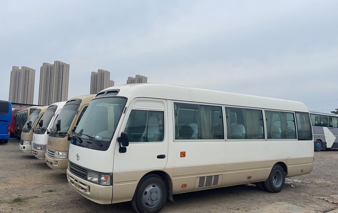 30 posti a mano sinistra Toyota Coaster Bus con cambio manuale ed emissione Euro 2-6