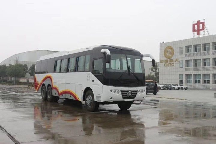 Trasmissione manuale 54 1 posti a mano destra guida CHTC autobus passeggeri con motore Weichai