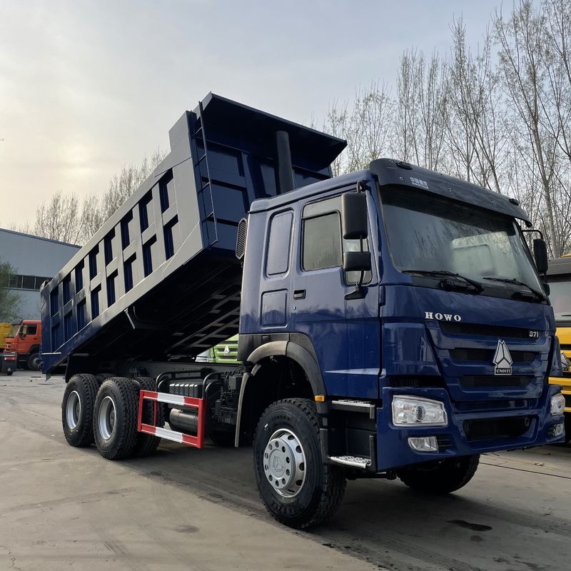 SINO TRUCK HOWO 371HP 6X4 Camione da scarico usato pesante Camione da ribaltamento con pneumatici 10 1 PCS