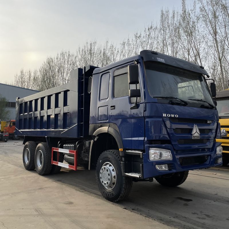 SINO TRUCK HOWO 371HP 6X4 Camione da scarico usato pesante Camione da ribaltamento con pneumatici 10 1 PCS