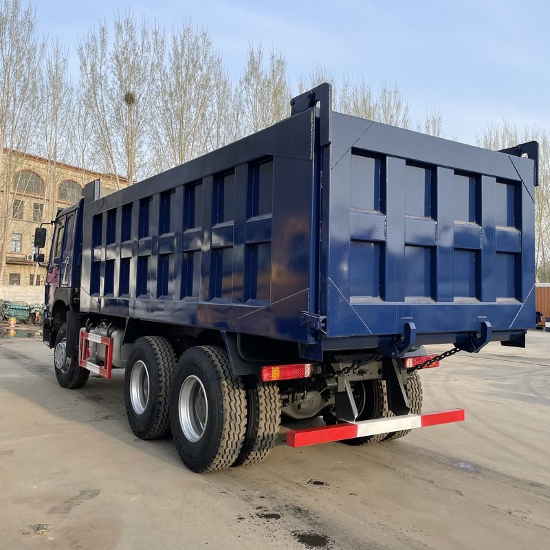 SINO TRUCK HOWO 371HP 6X4 Camione da scarico usato pesante Camione da ribaltamento con pneumatici 10 1 PCS