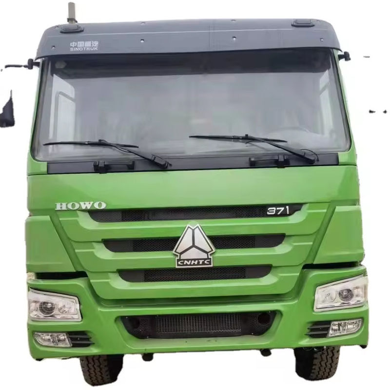 LHD SINO TRUCK HOWO 371HP 6x4 Used Heavy-Duty Dump Tipper Truck per 2 passeggeri