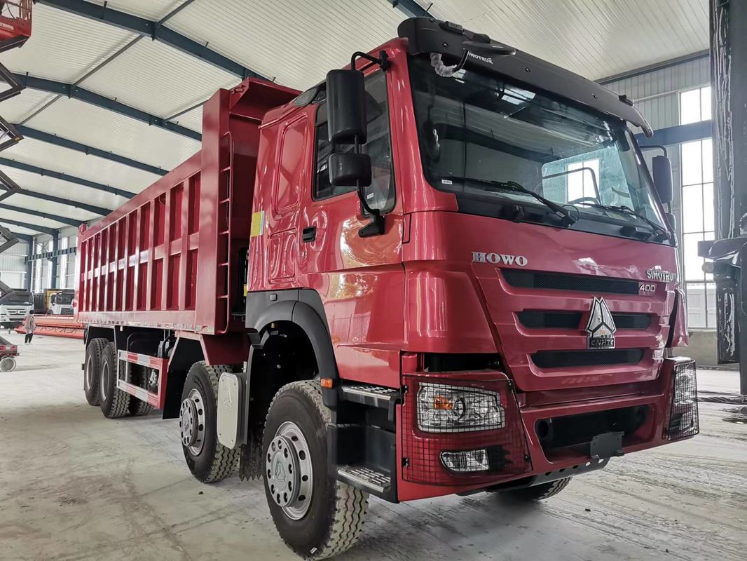 HW Gear Box SINO TRUCK HOWO 400HP 16 ruote 8x4 LHD Dump Truck
