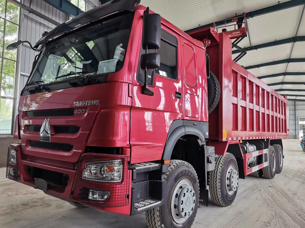 HW Gear Box SINO TRUCK HOWO 400HP 16 ruote 8x4 LHD Dump Truck