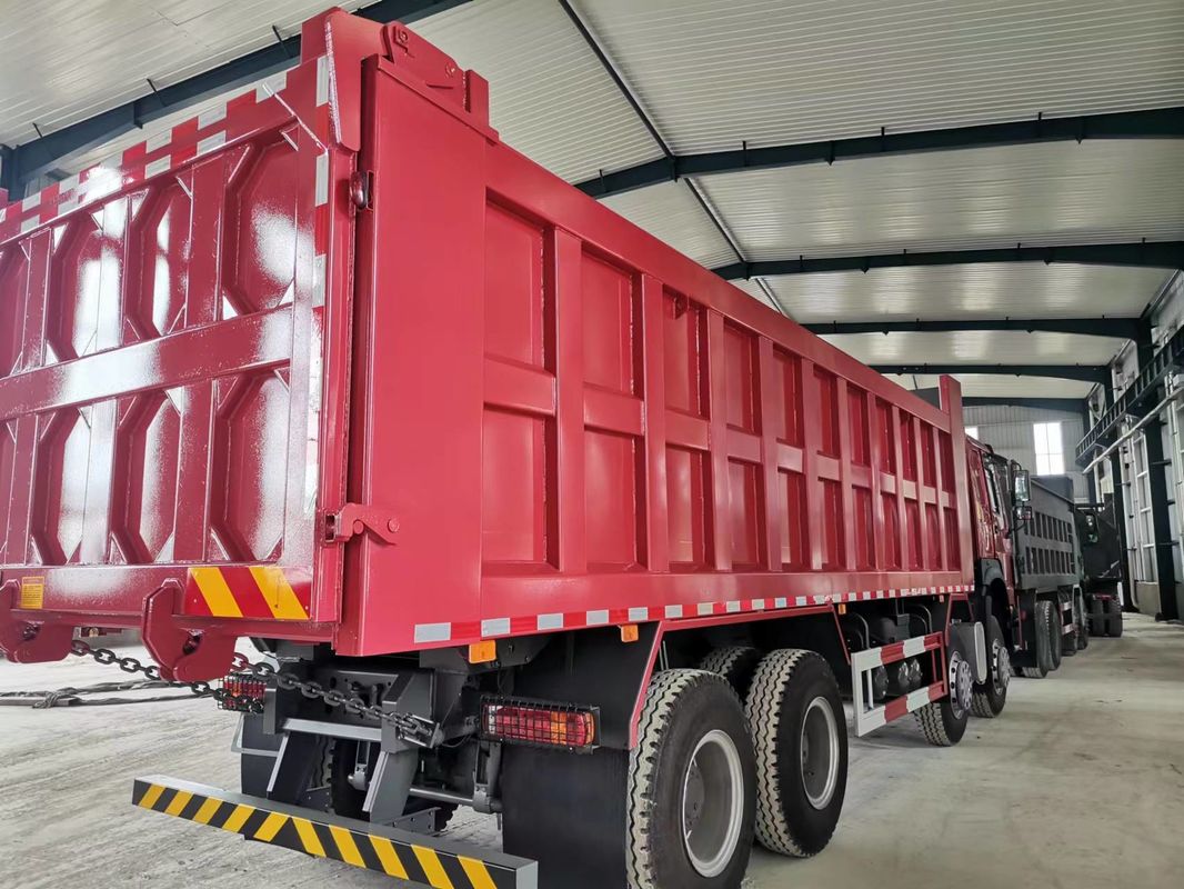 HW Gear Box SINO TRUCK HOWO 400HP 16 ruote 8x4 LHD Dump Truck