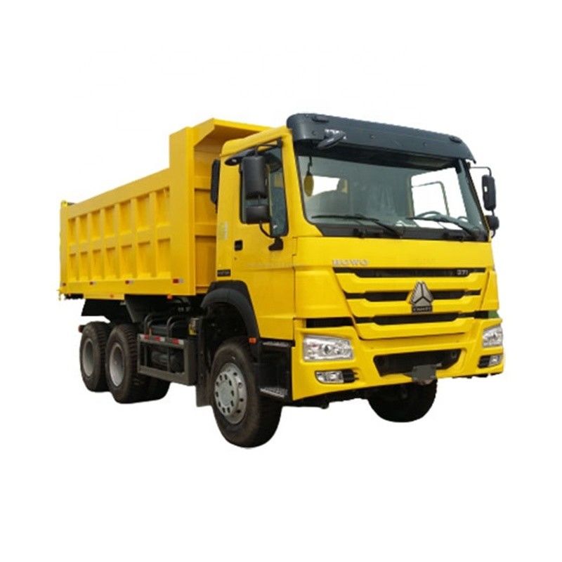 Completamente rinnovato 371HP 6X4 HOWO Dump Truck con cambio in avanti numero 10 e capacità motore 8L