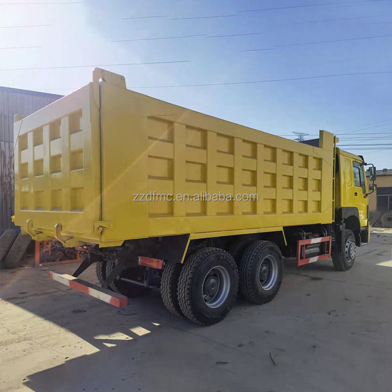 Completamente rinnovato 371HP 6X4 HOWO Dump Truck con cambio in avanti numero 10 e capacità motore 8L
