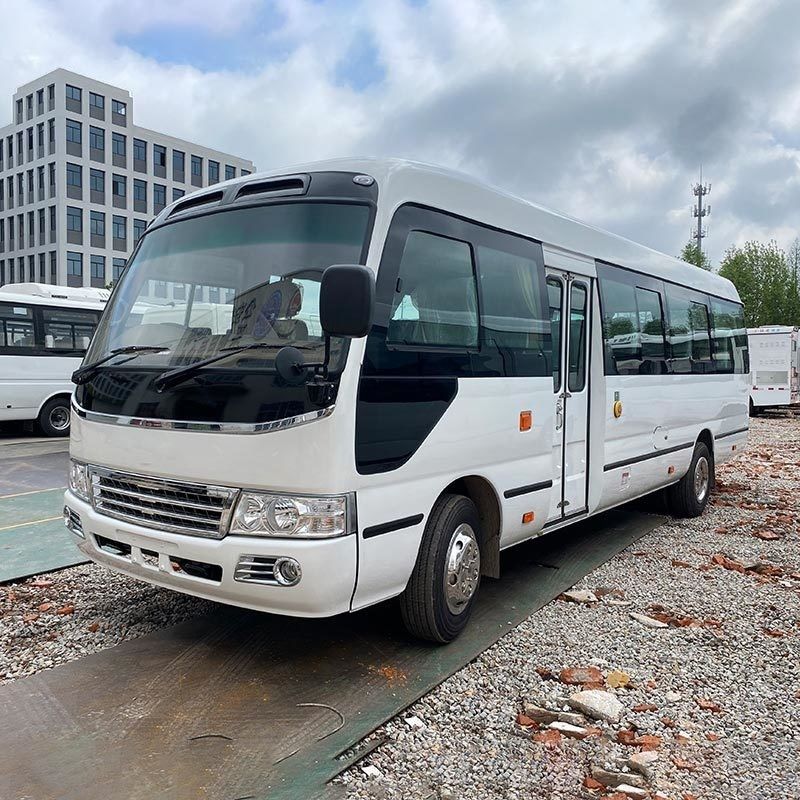 Motore a turbocompressore 2022 2023 Anno 30 posti Toyo ta Coaster Bus LHD RHD Usato