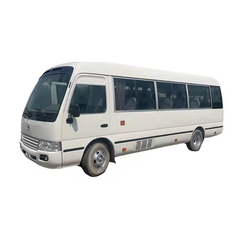 2019 Toyota Coaster Bus con motore a turbocompressore motore anteriore LHD Minibus