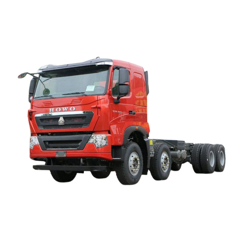 440 CV 8*4 HOWO Dump Tipper Truck Motore di seconda mano Capacità 8L Cruise Control Nessuna