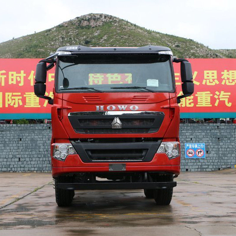 440 CV 8*4 HOWO Dump Tipper Truck Motore di seconda mano Capacità 8L Cruise Control Nessuna