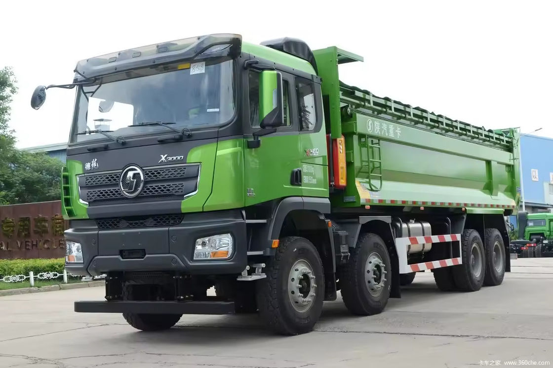 Dislocamento 11.6L 375hp Shacman F3000 X3000 8x4 30t Camionino di scarico carico utile Camionino di ribaltamento