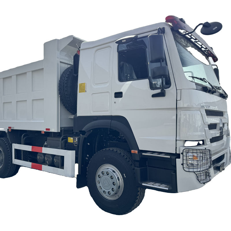 Camion a gomma usato Camion a gomma Sinotruck Howo 6x4 Camion a gomma pesante Euro2 380hp