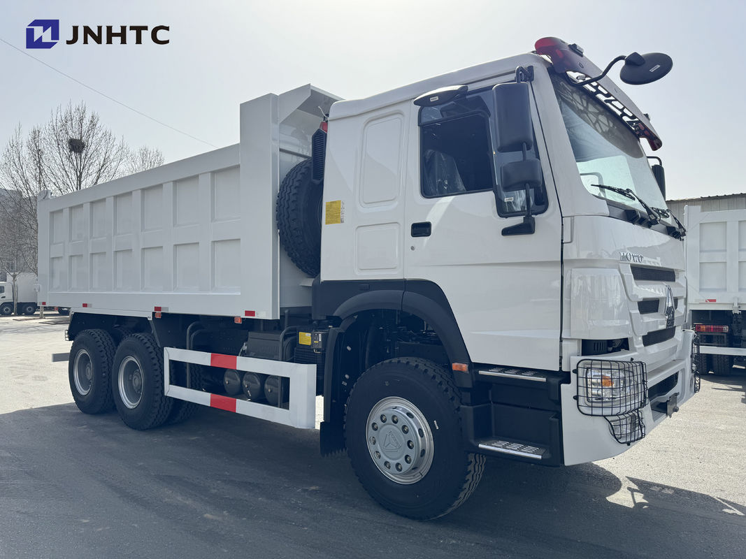 Camion a gomma usato Camion a gomma Sinotruck Howo 6x4 Camion a gomma pesante Euro2 380hp