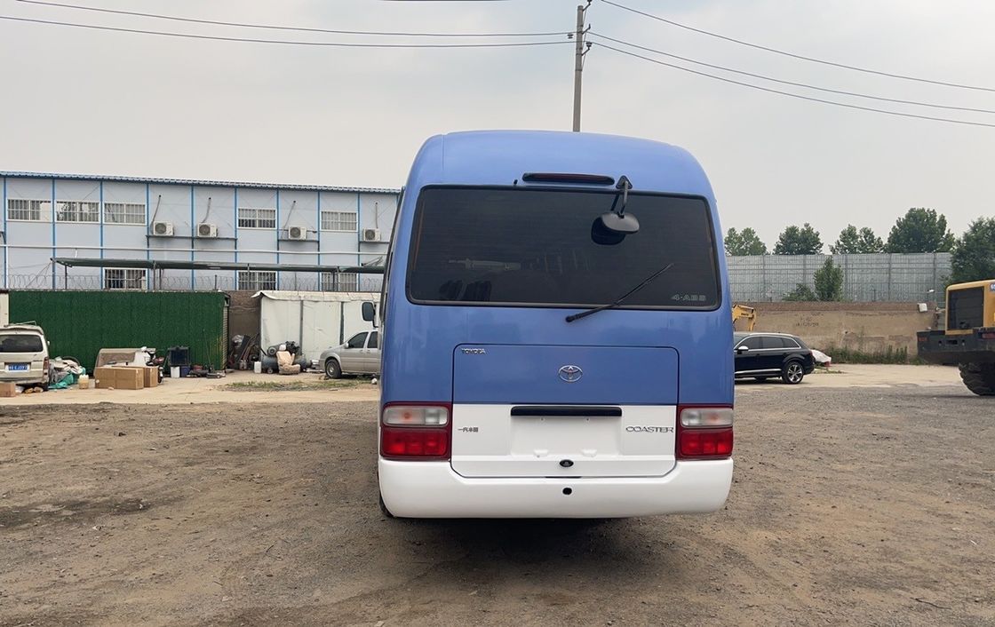 Autobus Toyota Coaster originale usato LHD 30 posti Capacità motore 4L posti 16 30