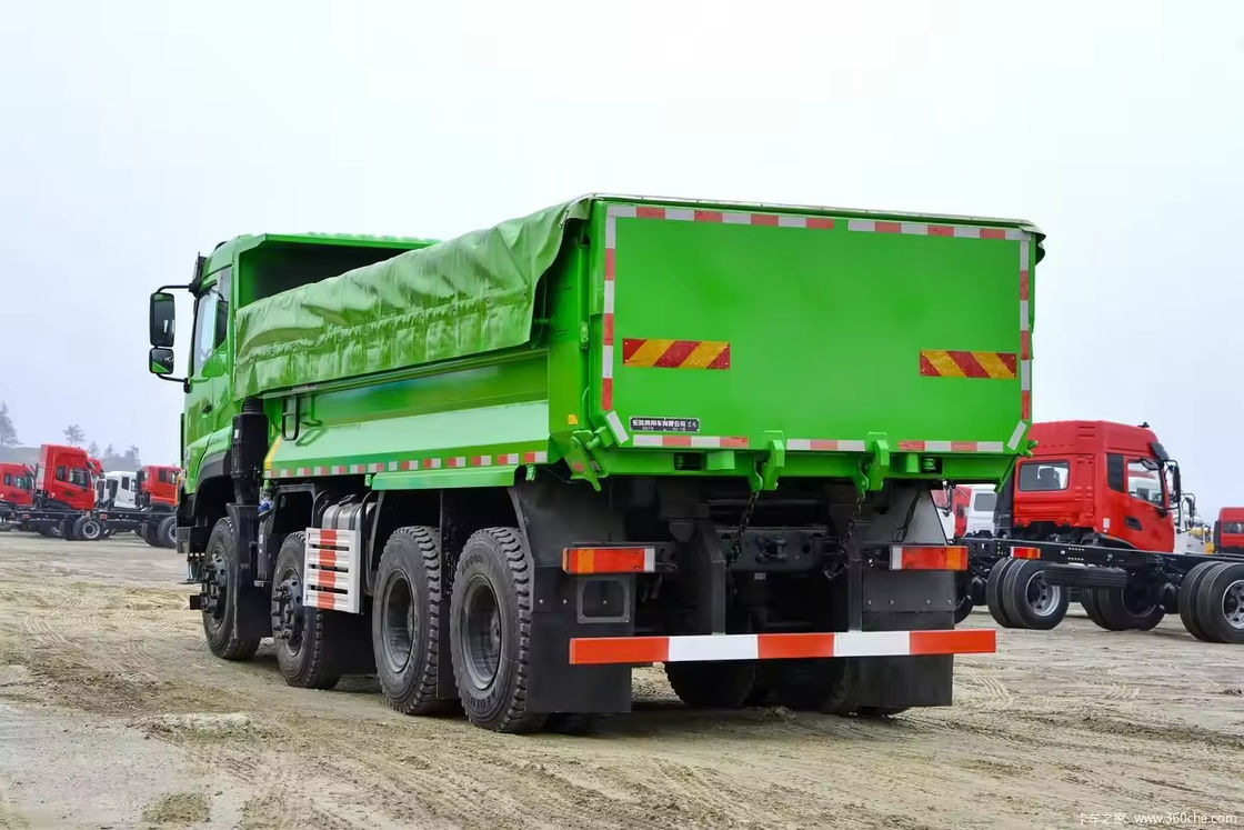 12 ruote 35 tonnellate 600 CV Dongfeng Dump Truck per il trasporto di sabbia terra pietra Tipper