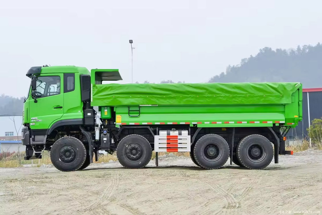 12 ruote 35 tonnellate 600 CV Dongfeng Dump Truck per il trasporto di sabbia terra pietra Tipper
