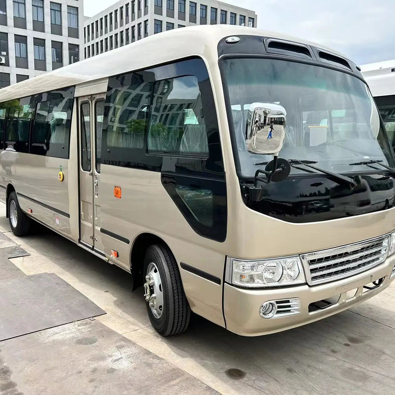 Trasmissione manuale tipo 30 posti LHD/RHD Diesel Mini Coaster Bus con design di lusso