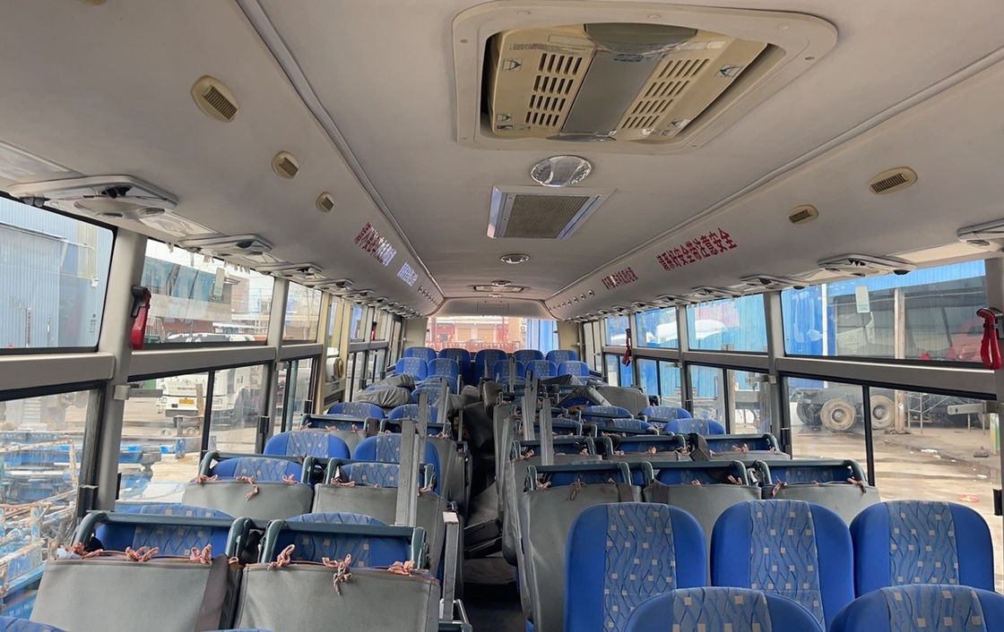 25-55 posti Autobus Yutong Autobus usato con trasmissione manuale con motore Yuchai