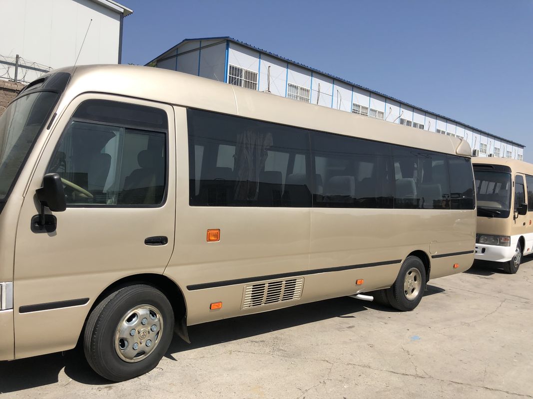 Toyota Coaster Bus 2018 30 posti utilizzati con motore a benzina e diesel M156 trasmissione