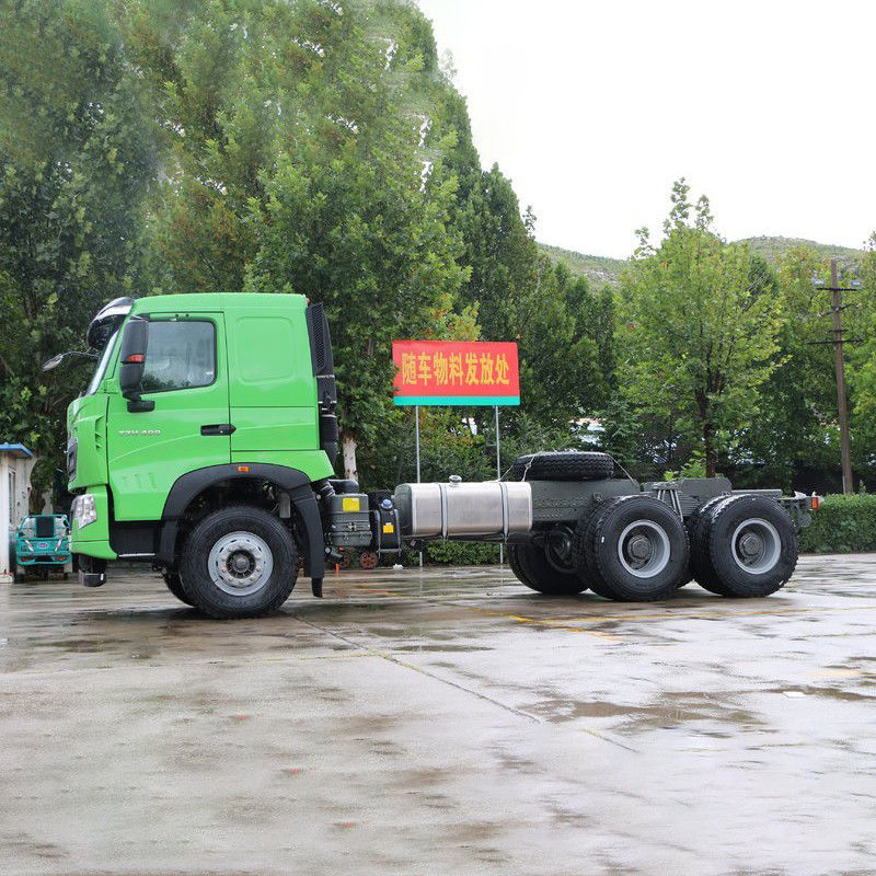 400 CV 6X4 5,8 m HOWO Dump Truck con 2 numeri di cambio in retromarcia e capacità di carico