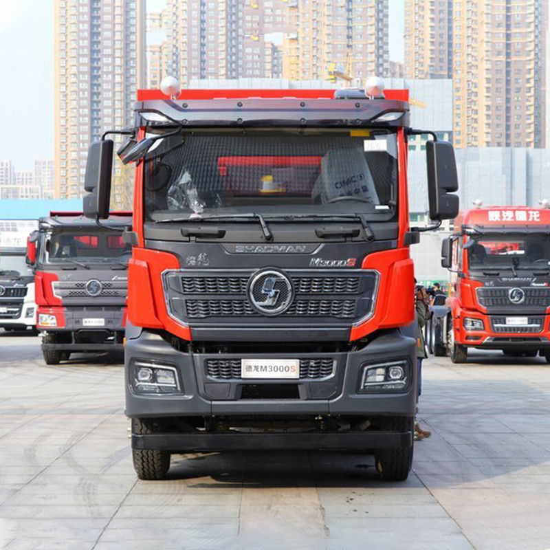 350 CV 8x4 6.8m Shacman Dump Tipper Truck con 12 pneumatici e Euro 2 standard di emissioni