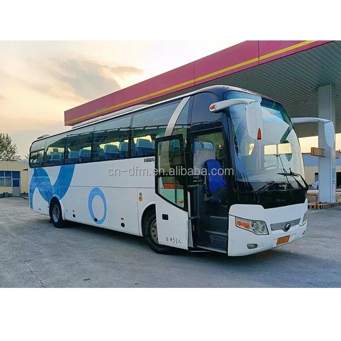 Yutong Used Bus 54 posti a mano sinistra pullman con velocità massima di 90 km/h e 2 airbag