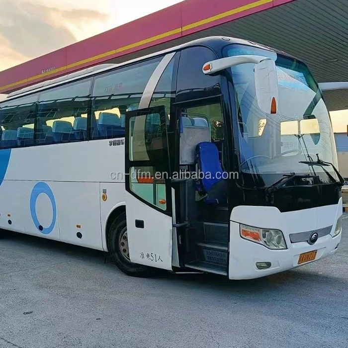 Yutong Used Bus 54 posti a mano sinistra pullman con velocità massima di 90 km/h e 2 airbag