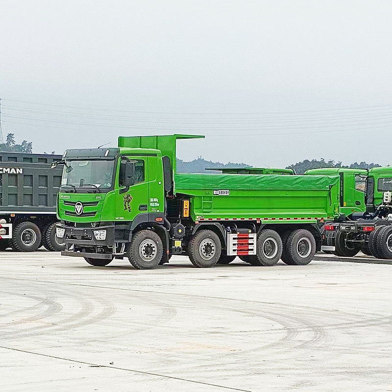 Usato 8x4 12 ruote 430hp Foton Dump Truck 12 Forward Shift Driving Diesel Tipper Truck