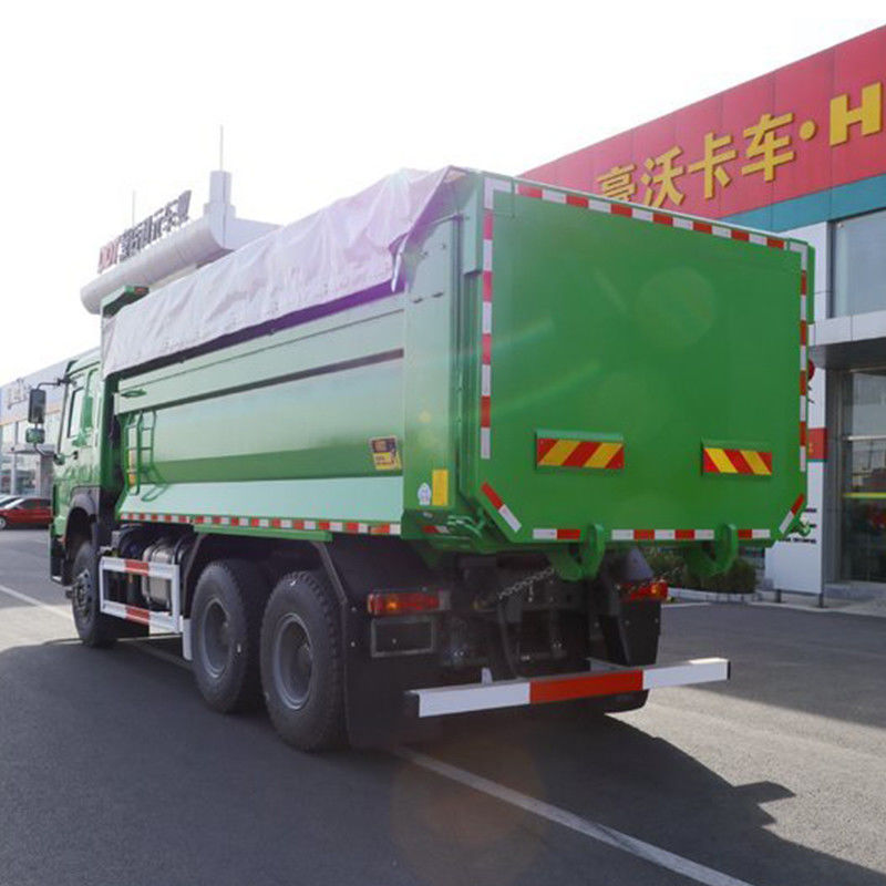 400 CV 6x4 5,6 m HOWO camion a gomma a richiesta del cliente e cambio inverso numero 2