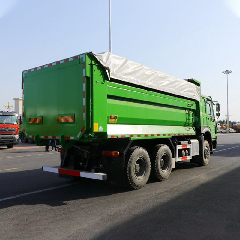 400 CV 6x4 5,6 m HOWO camion a gomma a richiesta del cliente e cambio inverso numero 2