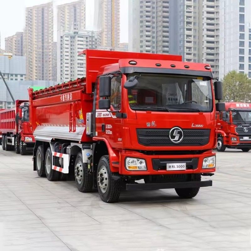Guida a sinistra 30cbm Camion a gomma usato Camion spazzatura Shacman F3000 8*4 12 ruote Euro 2