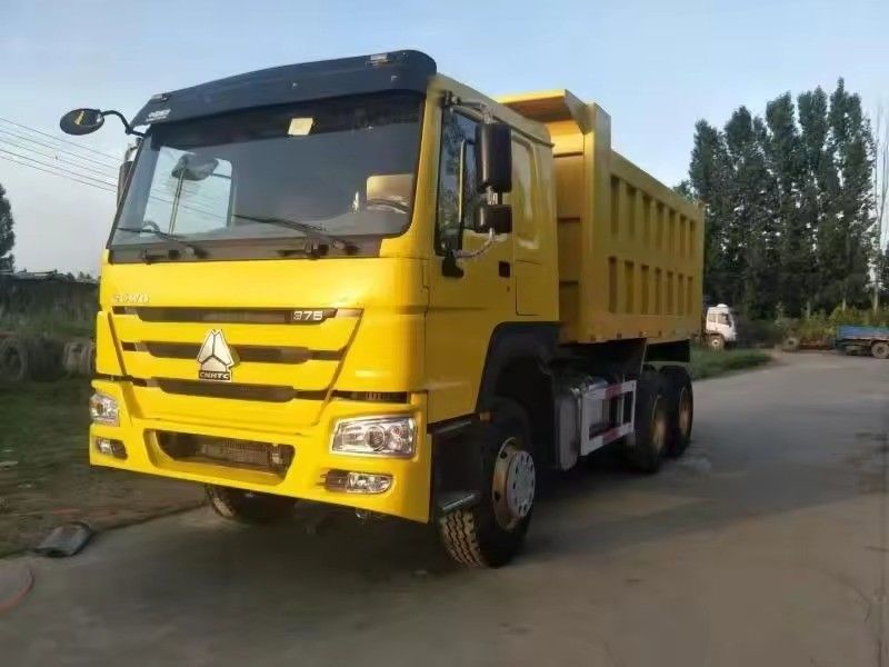 Usato Sinotruk Howo 20 tonnellate 10 ruote 6x6 6x4 371hp 450hp Heavy Duty second hand dump tipper truck