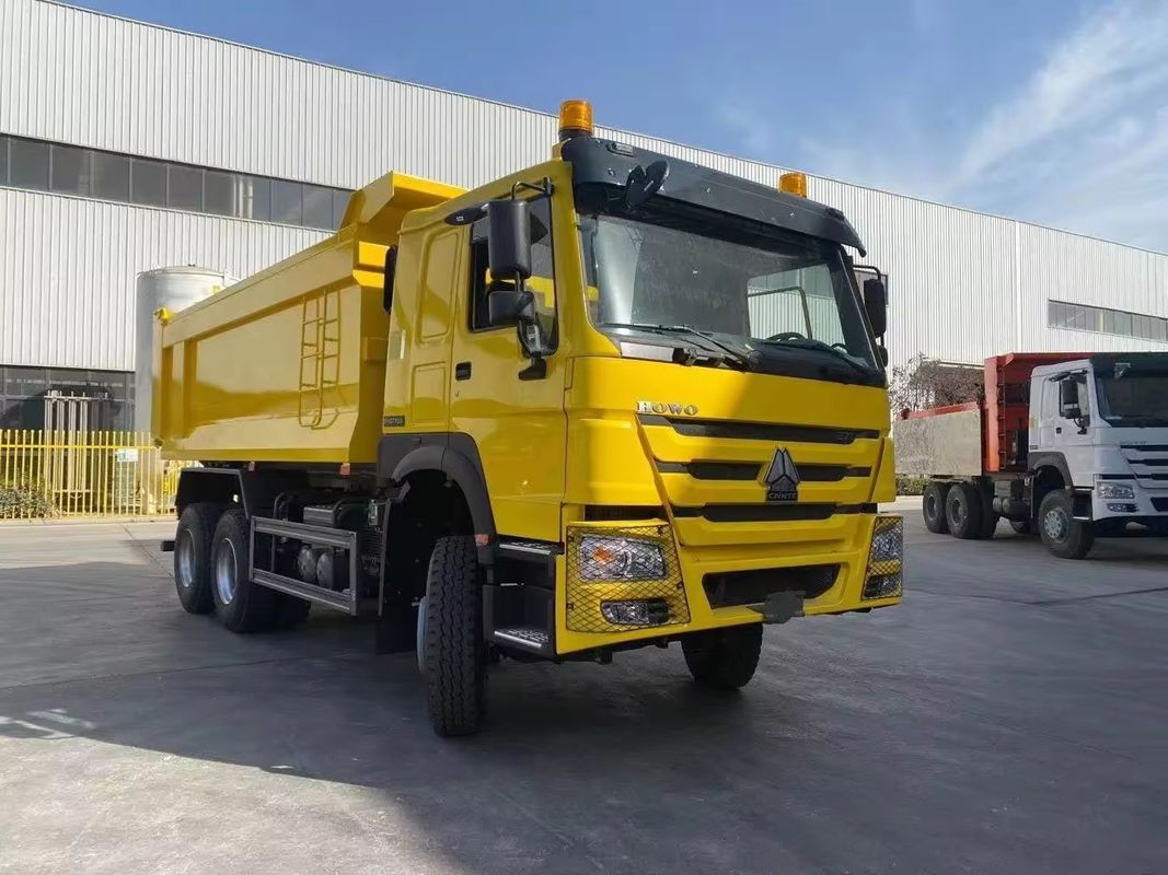 Usato Sinotruk Howo 20 tonnellate 10 ruote 6x6 6x4 371hp 450hp Heavy Duty second hand dump tipper truck