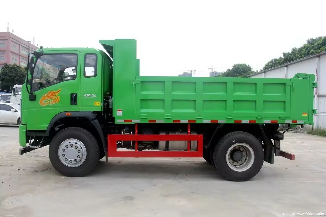 HW76 Cabina 6 ruote 4x4 4x2 3 5 8 10 tonnellate Motore diesel Lhd Rhd Mini Dump Tipper Truck