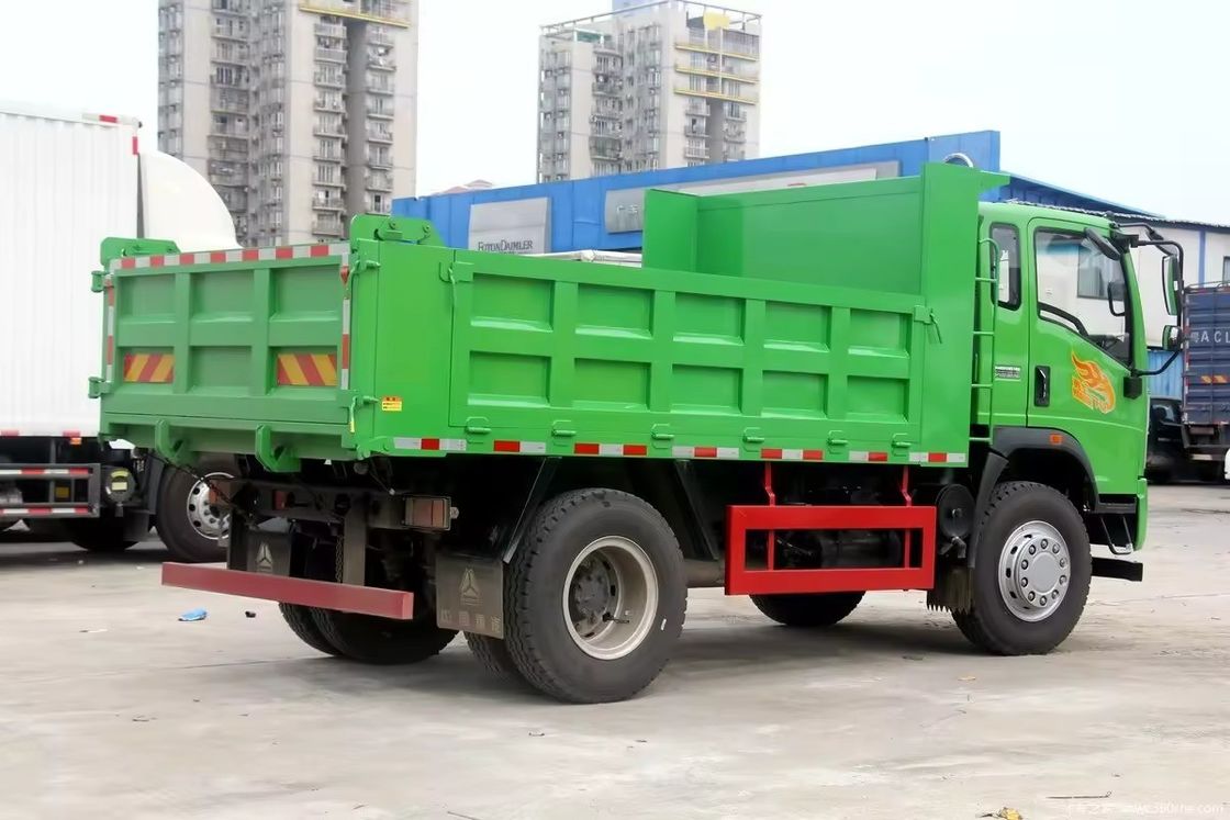 HW76 Cabina 6 ruote 4x4 4x2 3 5 8 10 tonnellate Motore diesel Lhd Rhd Mini Dump Tipper Truck