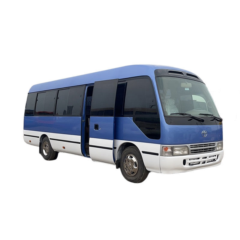 30 posti autocarro Toyota Coaster usato con standard di emissioni Euro 3 e trasmissione manuale
