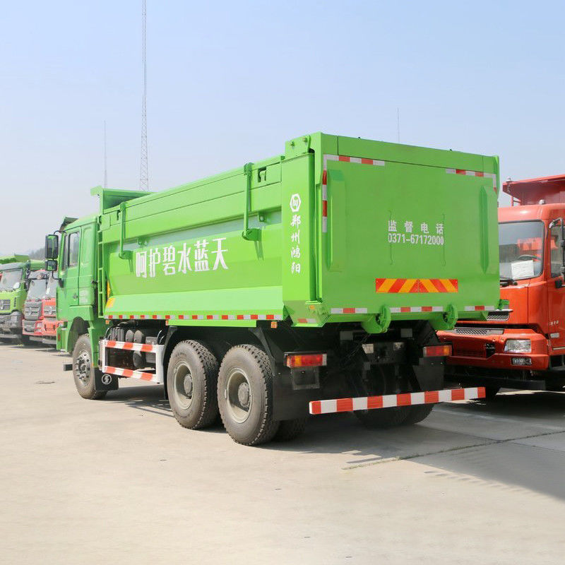 SHACMAN 6x4 380hp Dump Tipper Truck con buone condizioni e peso totale del veicolo di 15-20T