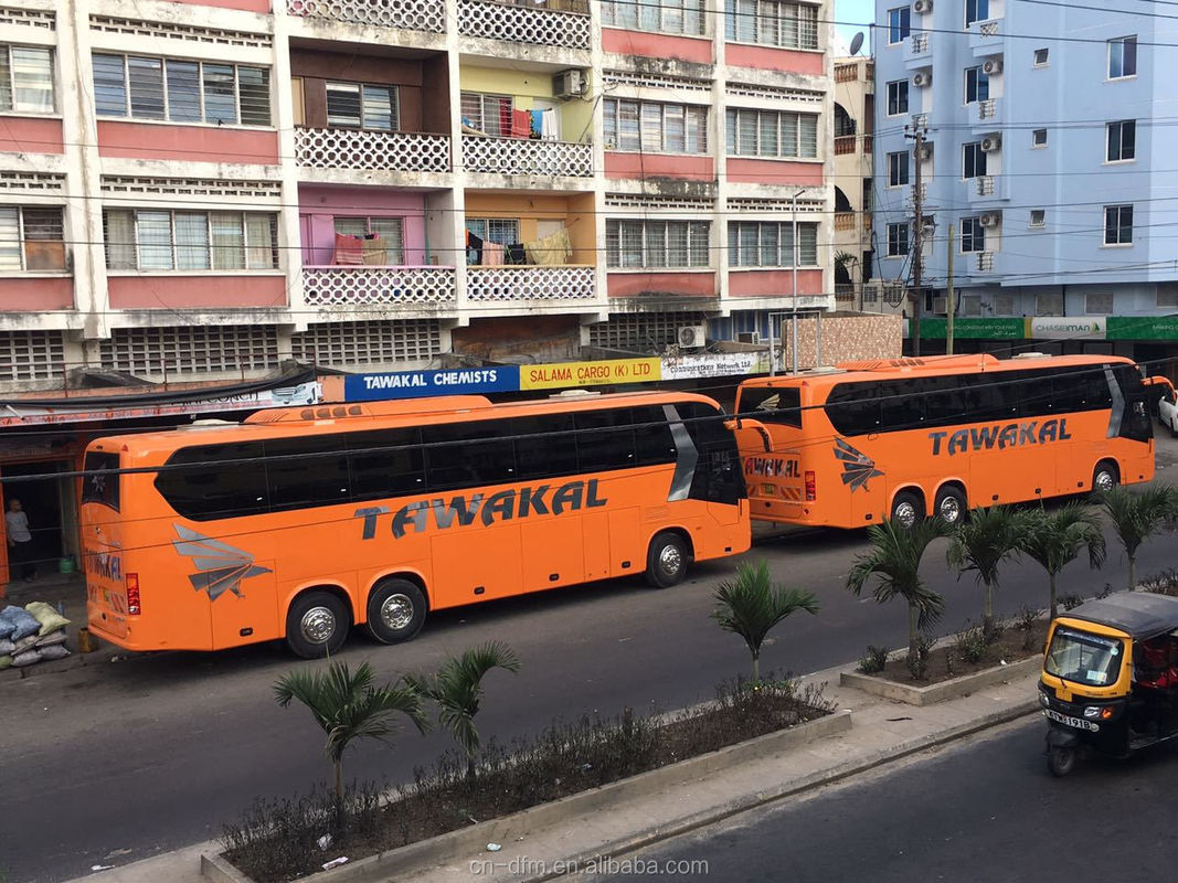 Autobus a 50 posti diesel a grande capacità e pneumatici a doppia moneta