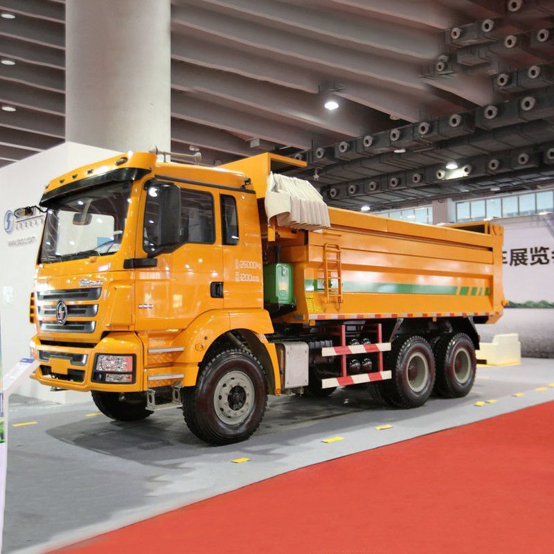Costruzione urbana Trasporto di rifiuti Shacman M3000 290hp Euro 4 6x4 5.4m Camionetto usati