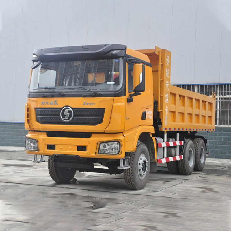 SHACMAN X3000 6x4 375hp Dump Tipper Truck con 360° Rear Camera e Multimedia System