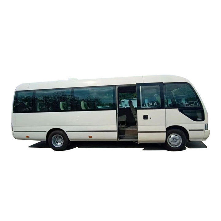 Buone condizioni LHD Used Diesel 30 posti Toyota Coaster Bus adatto per viaggi in gruppo