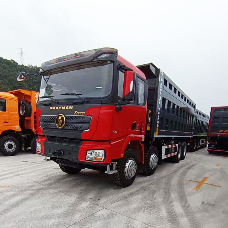 Trasmissione manuale Shacman X3000 Dump Tipper Truck per il trasporto minerario